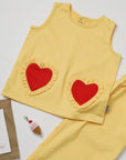 Heart Pocket Co-Ord Set