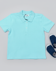 Blue Polo T Shirt