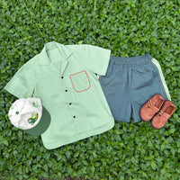 Contrast Pocket Co-Ord Set