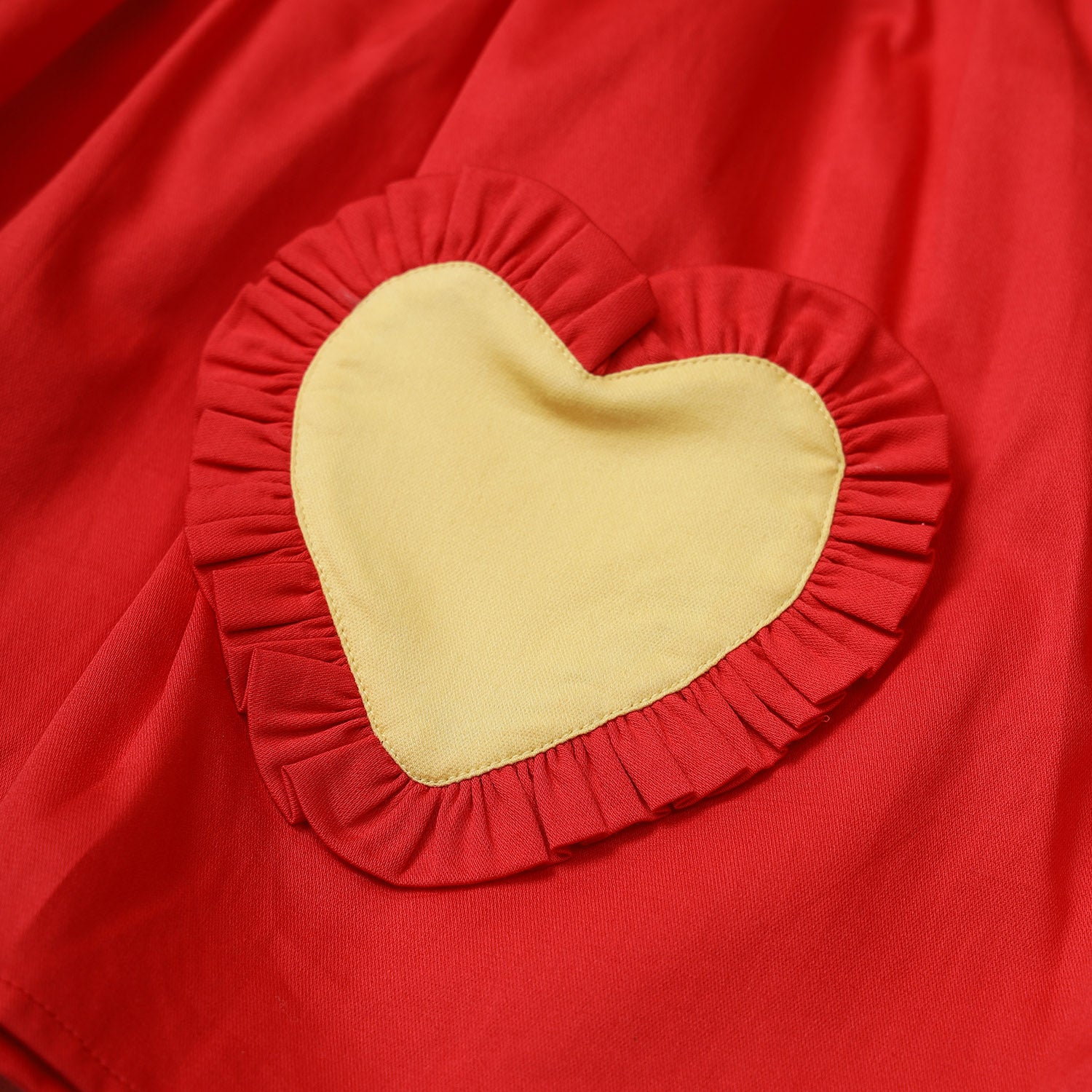 Swing Dress with Heart Detail