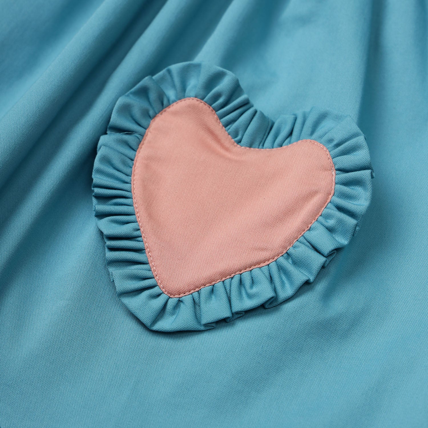 Swing Dress with Heart Detail