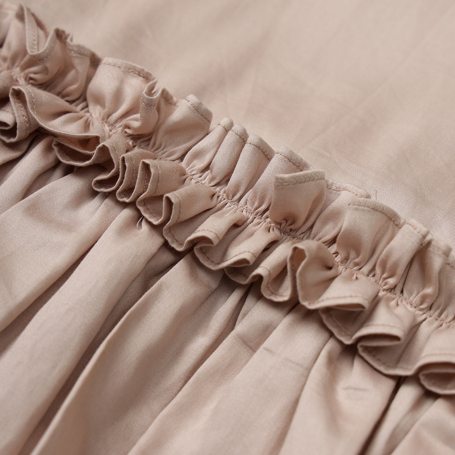 Peter Collar dress with Ruffles