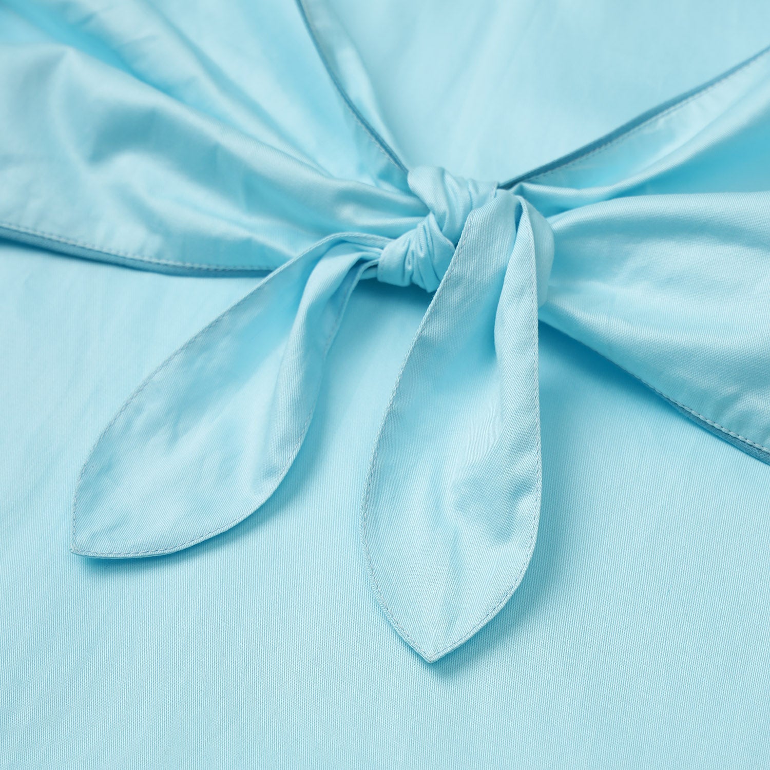 Swing Dress with Knot Detail