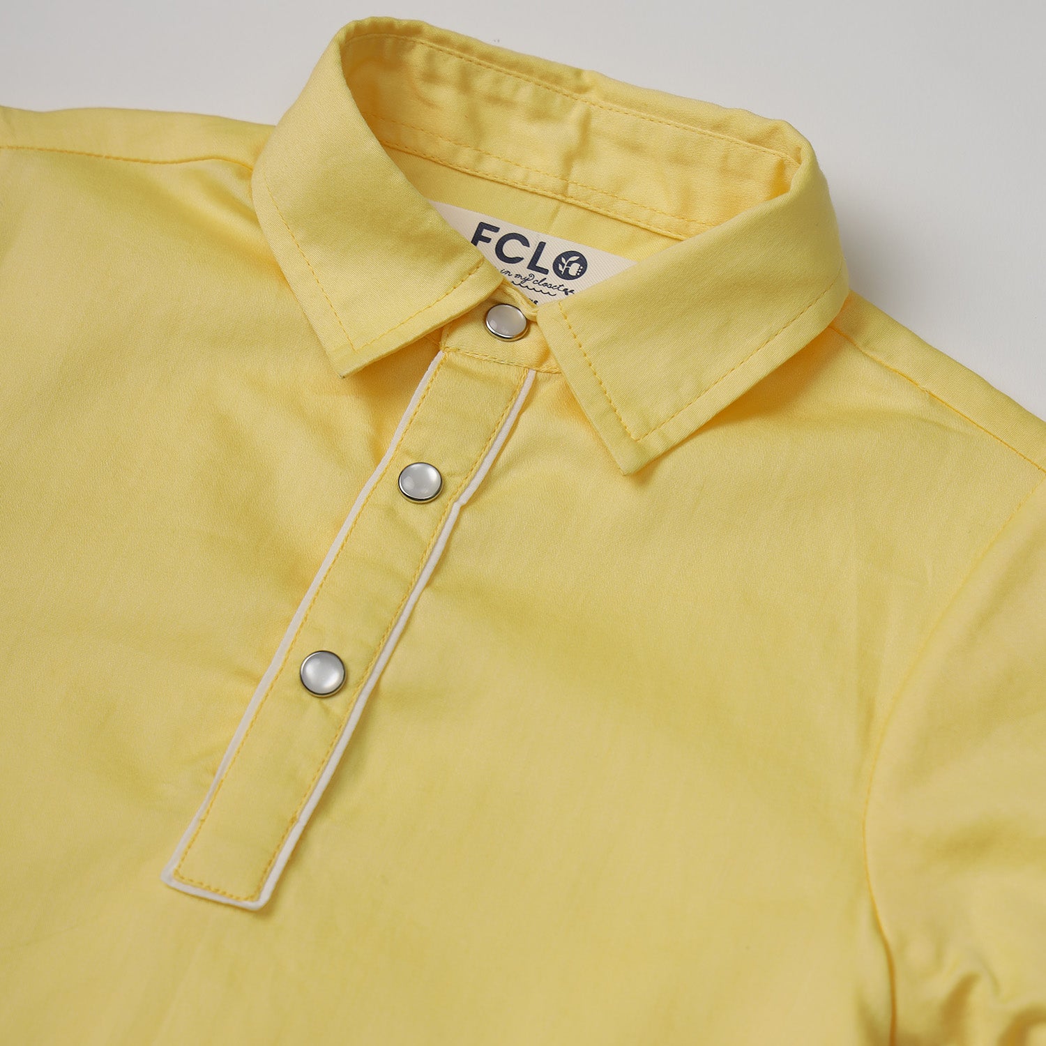 Scallop Hem A-Line Dress