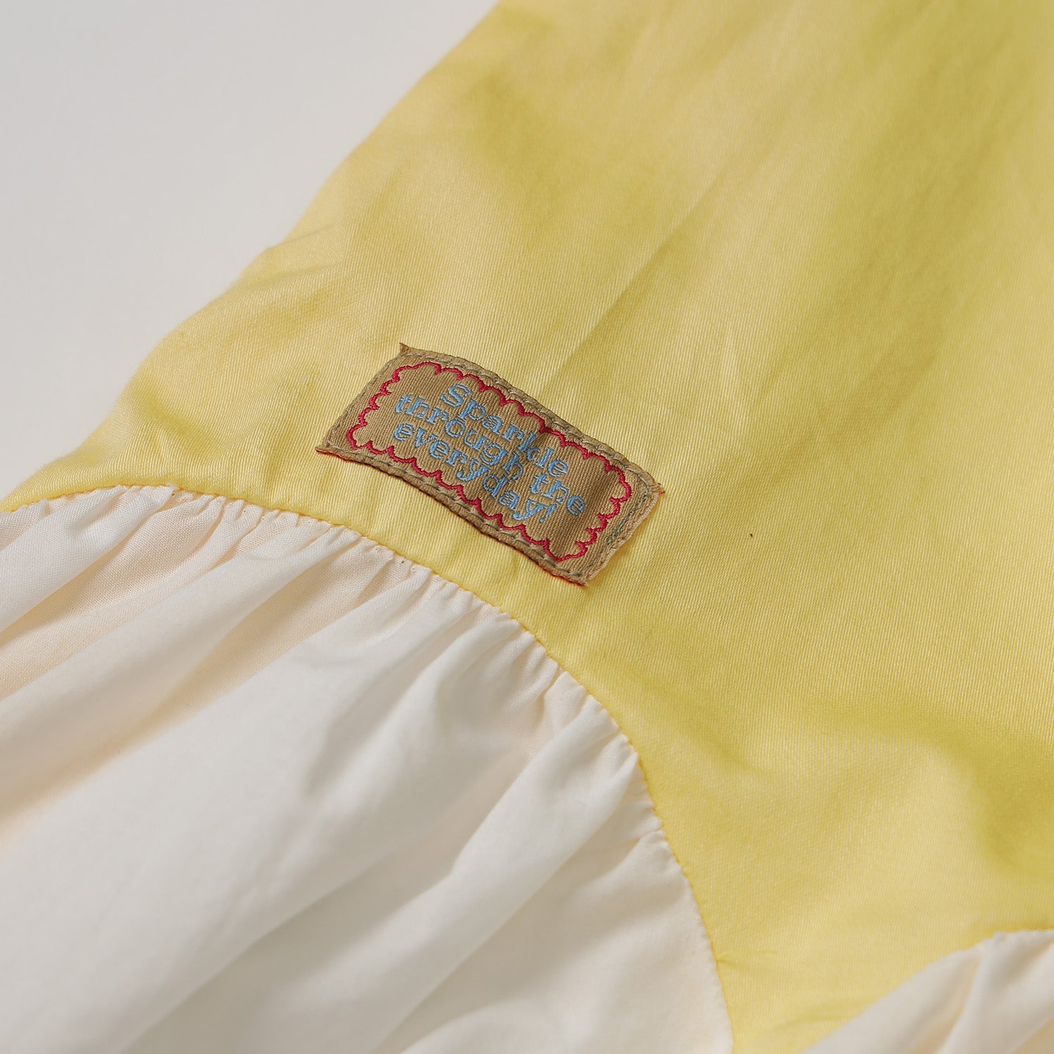 Scallop Hem A-Line Dress