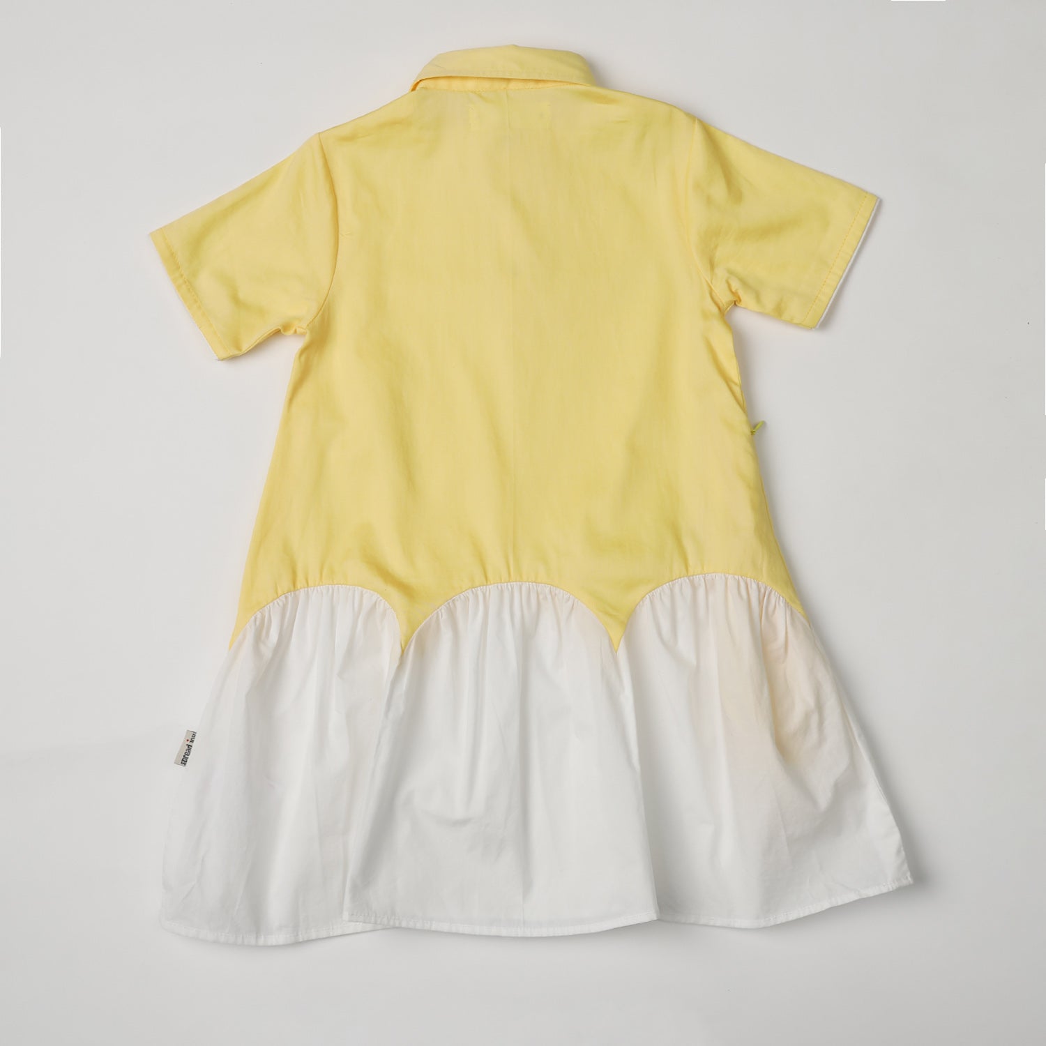 Scallop Hem A-Line Dress