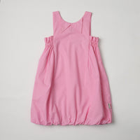 Balloon Dress with Smocked Panels