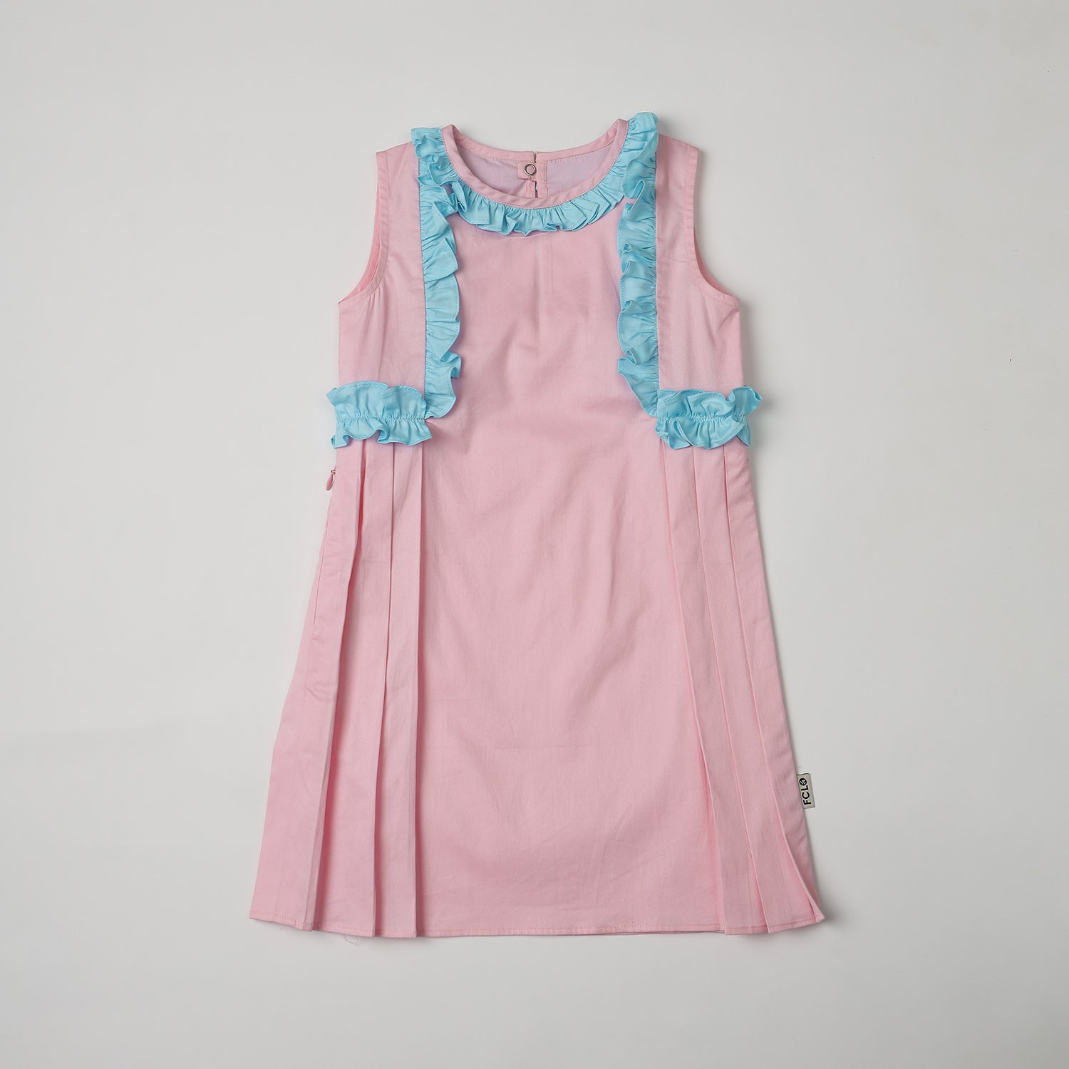 Swing Dress with Ruffle Details