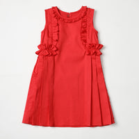 Swing Dress with Ruffle Details
