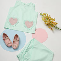 Heart Pocket Co-Ord Set