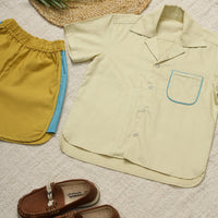 Contrast Pocket Co-Ord Set