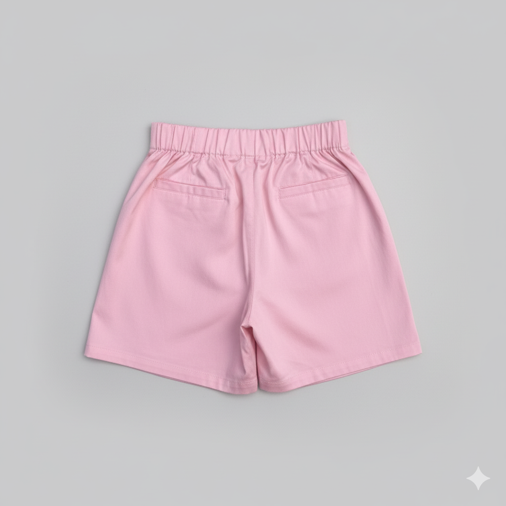 Button Detail Skort