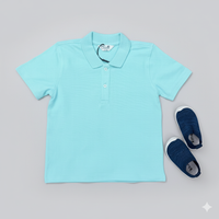 Blue Polo T Shirt